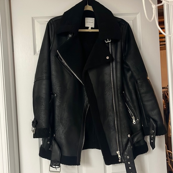 Avec Les Filles Jackets & Blazers - Like new Avec Le Filled Faux Shearling Jacket S